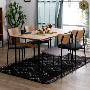 ジャガー ダイニングチェア #合皮ベージュ