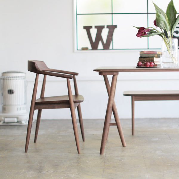 ロスⅡ ダイニングチェア 関家具 NWLH #ウォールナット