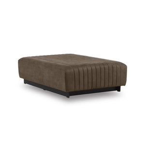 プロバンテ　シェーズソファ　ベース　幅140cm #PLT112 ヨーロピアングレー（プライムレザーテックス）