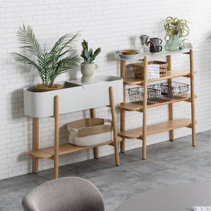 アスピ プランター #グレー #幅90cm×2段