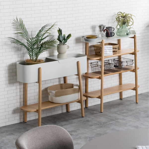 アスピ プランター #グレー #幅90cm×2段