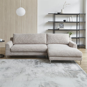 左カウチ / F53シルキーグレージュ #F53 シルキーグレージュ（ファブリックBランク） #右カウチ