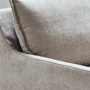 張地は当社オリジナルのファブリック生地を使用。素材や織り方が異なり、手触りの良い上質な生地です。 #A41 カスタード（ファブリックAランク）