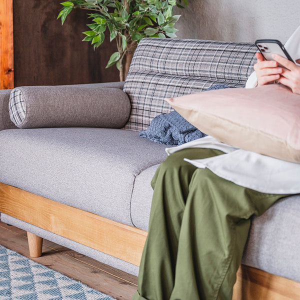 ハーシー ソファベッド #グレー