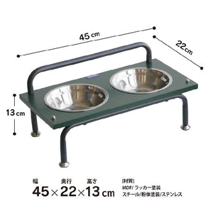 ジェンナ ペット用エサ皿 #Default Title