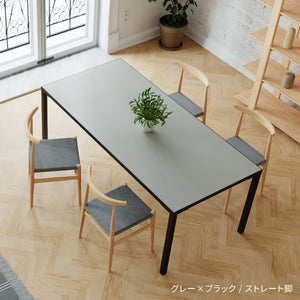 カタリナ ダイニングテーブル/デスク #オーク #幅180cm / 奥行85cm #ロの字タイプ