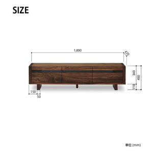 テンゲンⅡ テレビボード 幅180cm #オーク