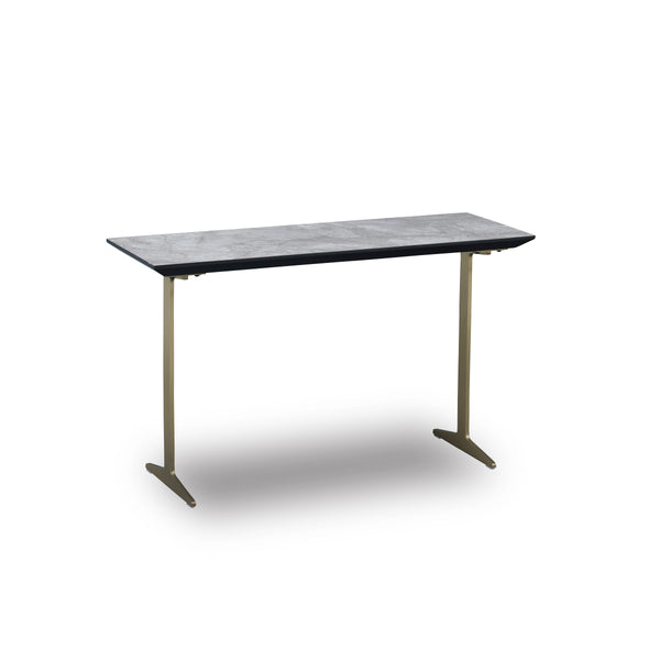 イタレーヌ サイドテーブル ブリッジ脚 #シャンパンゴールド