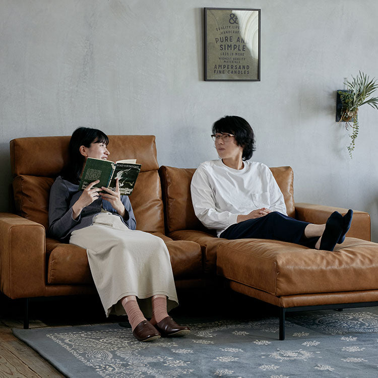 【レザーテックス2.5人掛けソファ】PLUTO プルート CRASH GATE PLUTO SOFA / クラッシュゲート プルート 2.5人掛け