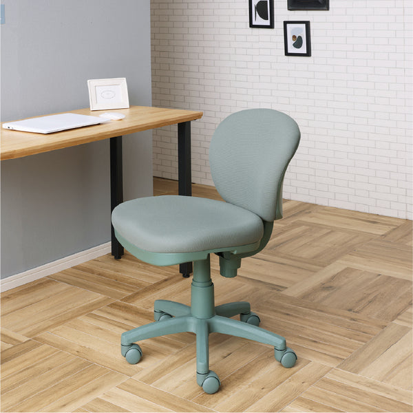 マルン オフィスチェア 昇降式 回転 #カーキ