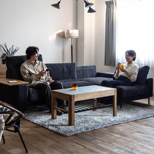 イメージは別生地のコーデュロイブラック。 #オーカーブラウン（スーパーレザーテックス）