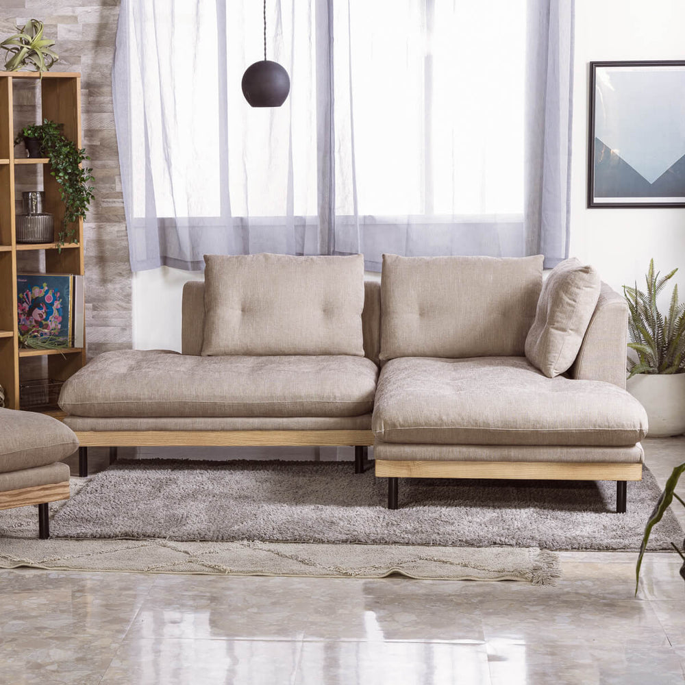 フッカ スモール カウチソファ 幅209cm