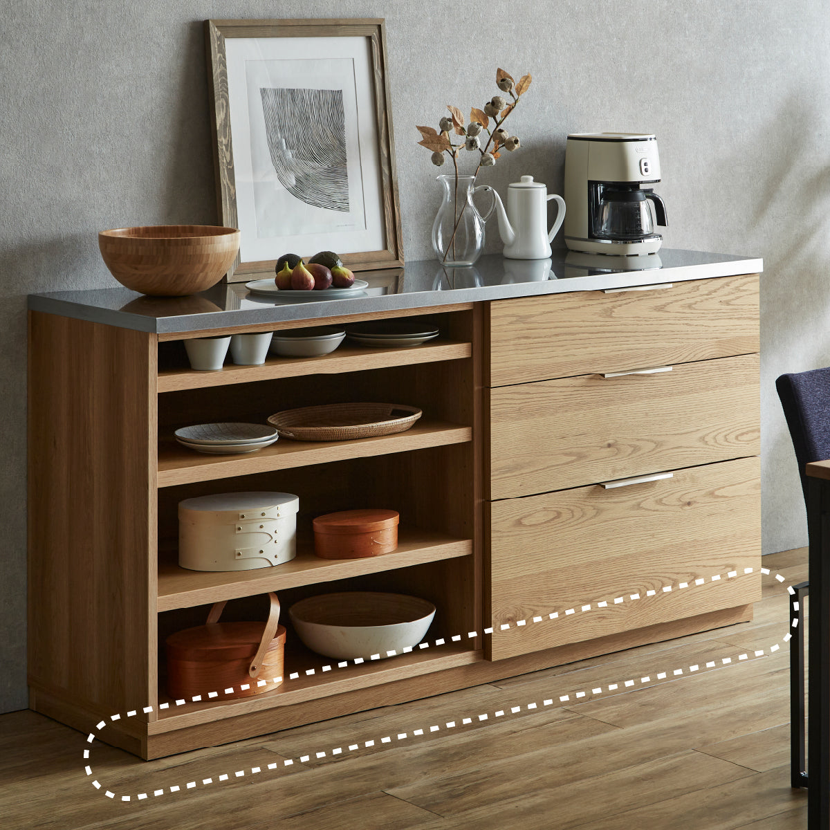 【mami】オノエファニチャー　オノエ家具　食器棚 北欧 mami様専用】オノエファニチャー オノエ家具 食器棚 北欧 mami様専用