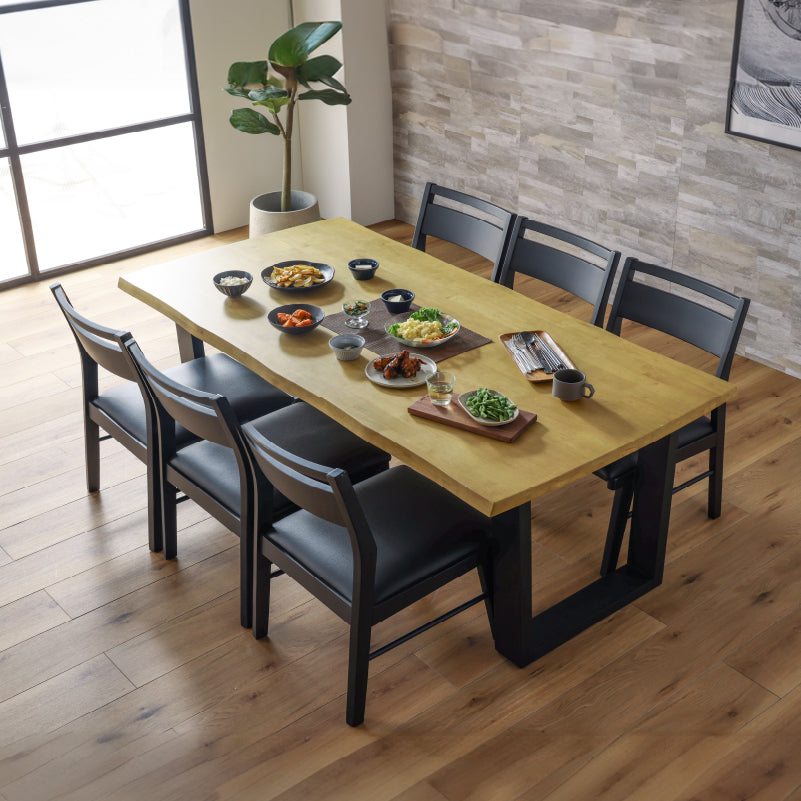 レイド ダイニング 7点セット ライト