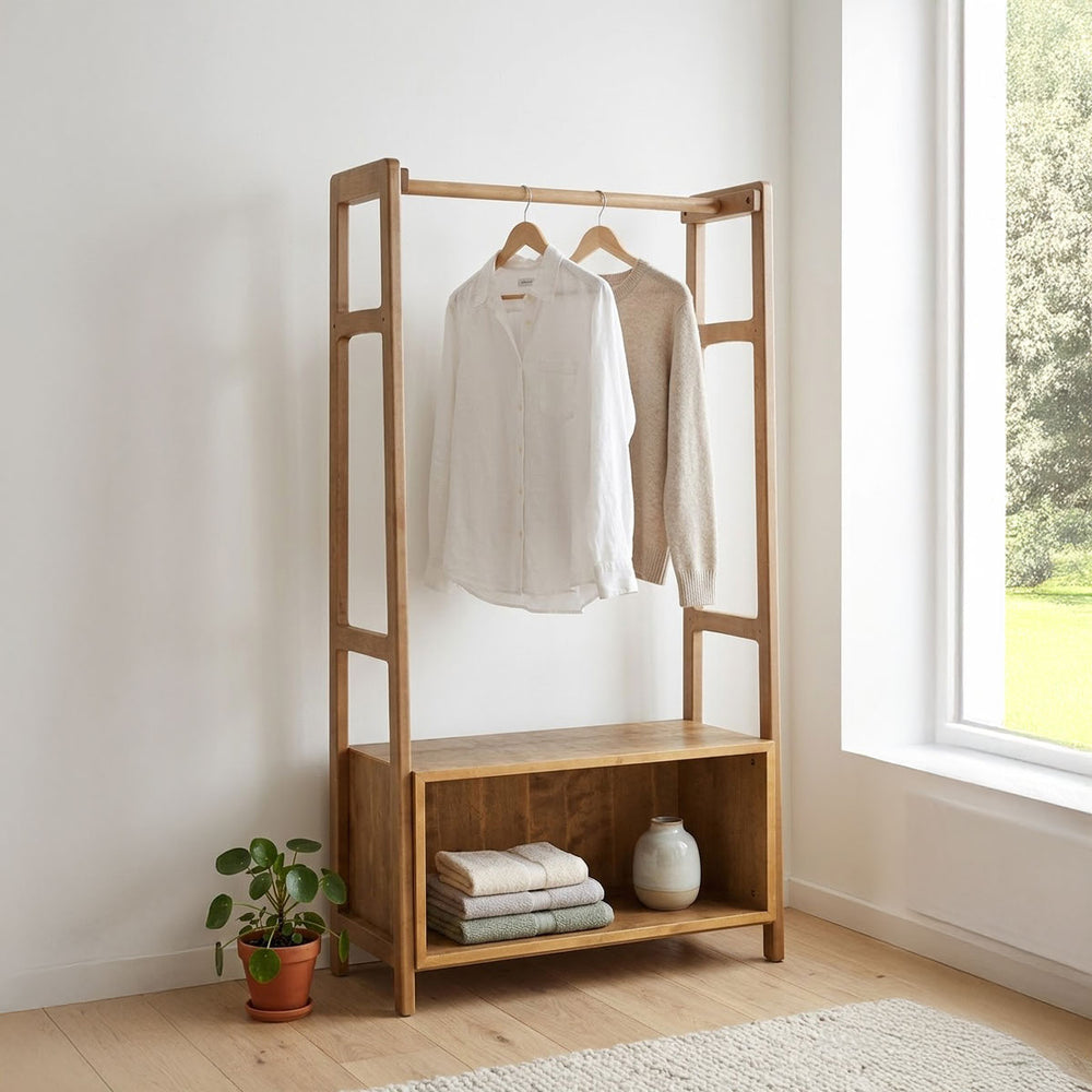 ユニットボンボン　OPハンガーラック【S】　収納棚