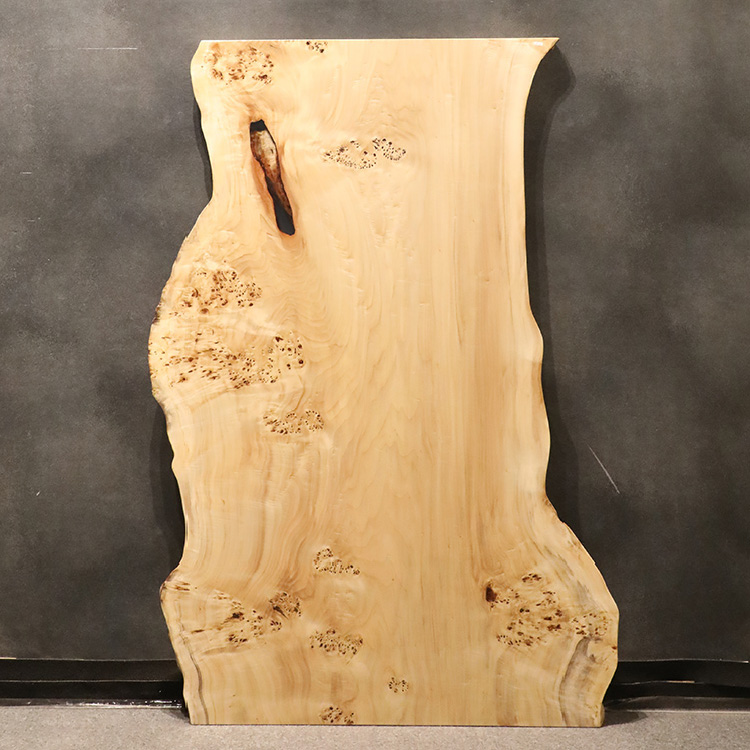 一枚板 ポプラ 127-4 (W150cm): ダイニングテーブル 関家具公式通販