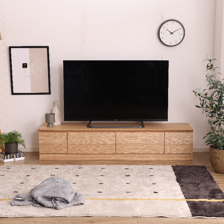 HUKLA（フクラ）ウォールナット テレビボード 160cm-