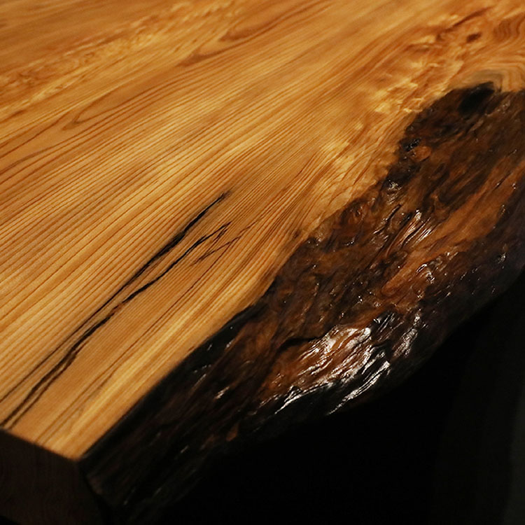 一枚板 屋久杉 710-5 (160cm): ダイニングテーブル 関家具公式通販 