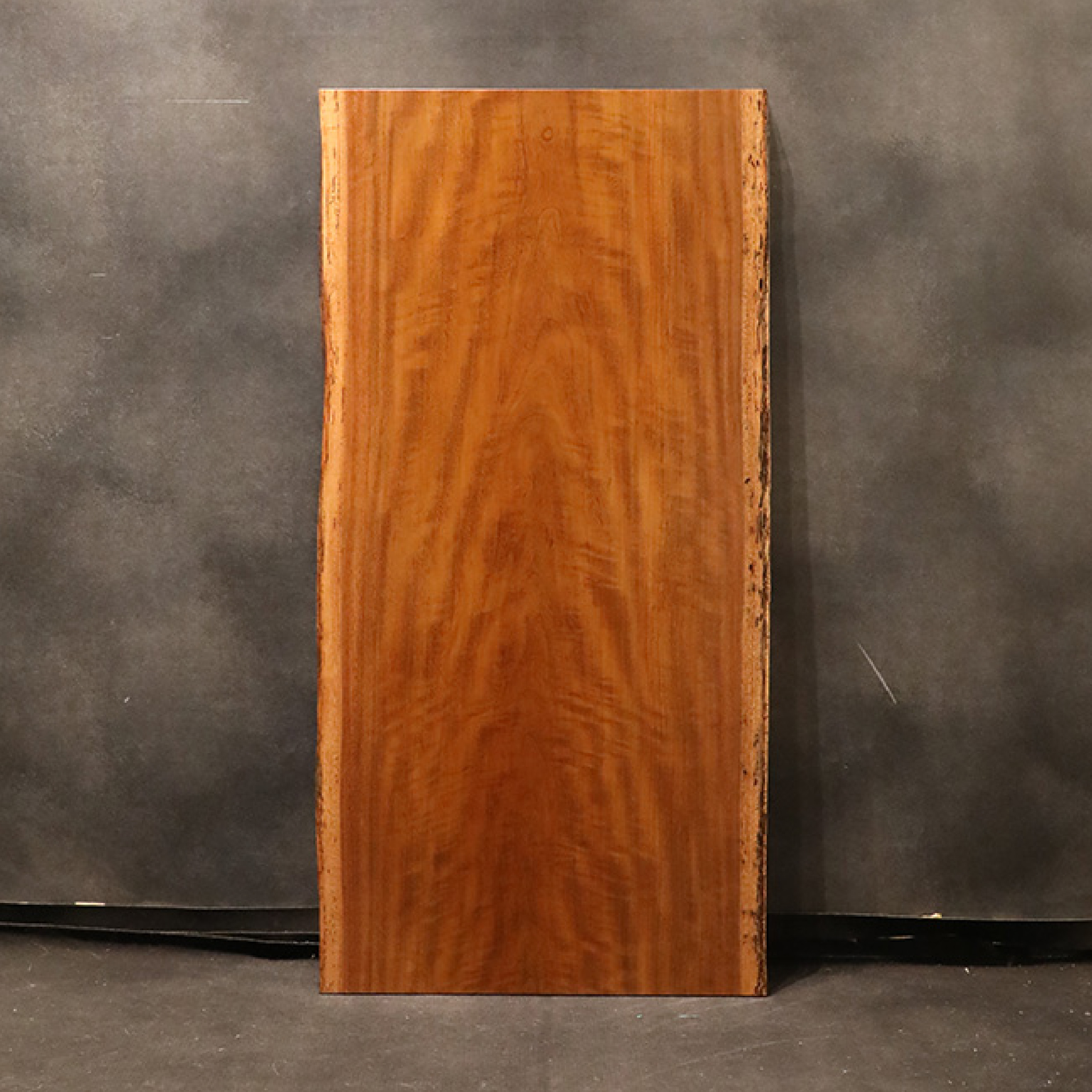一枚板 マホガニー(杢) 5285-1-1 (W150cm): ダイニングテーブル 関家具 