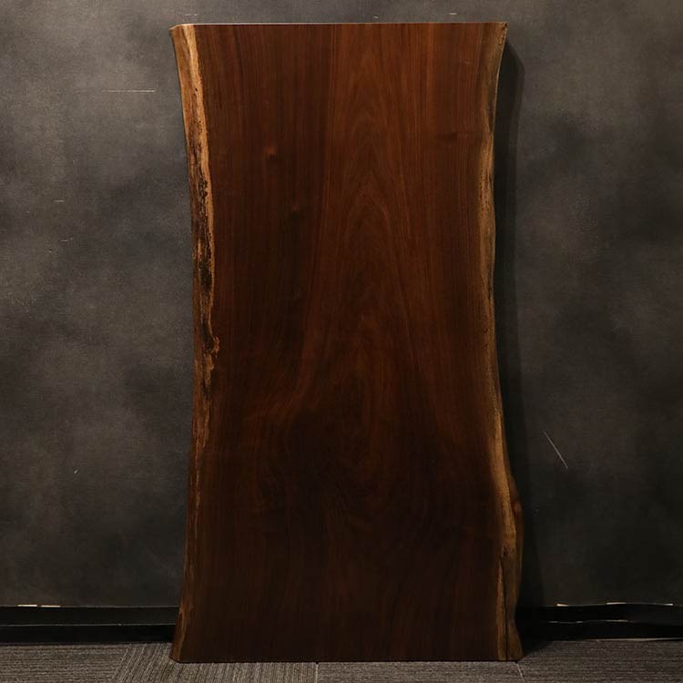 一枚板 ウォールナット GZZ-134028-10 (W165cm): ダイニングテーブル 